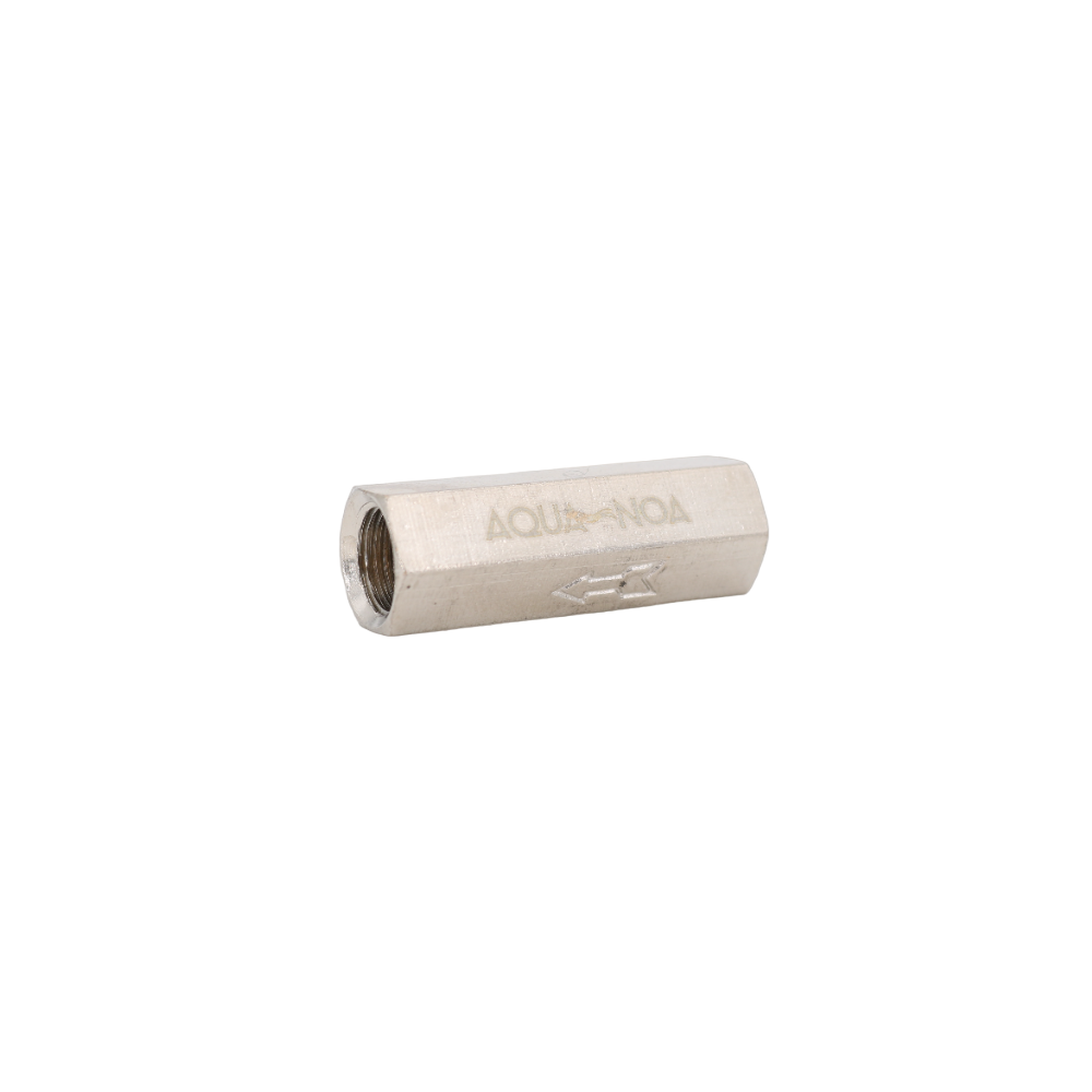 AQUA-NOA CO2 Rückschlagventil Metall 2x 1/8" Innengewinde (1049)