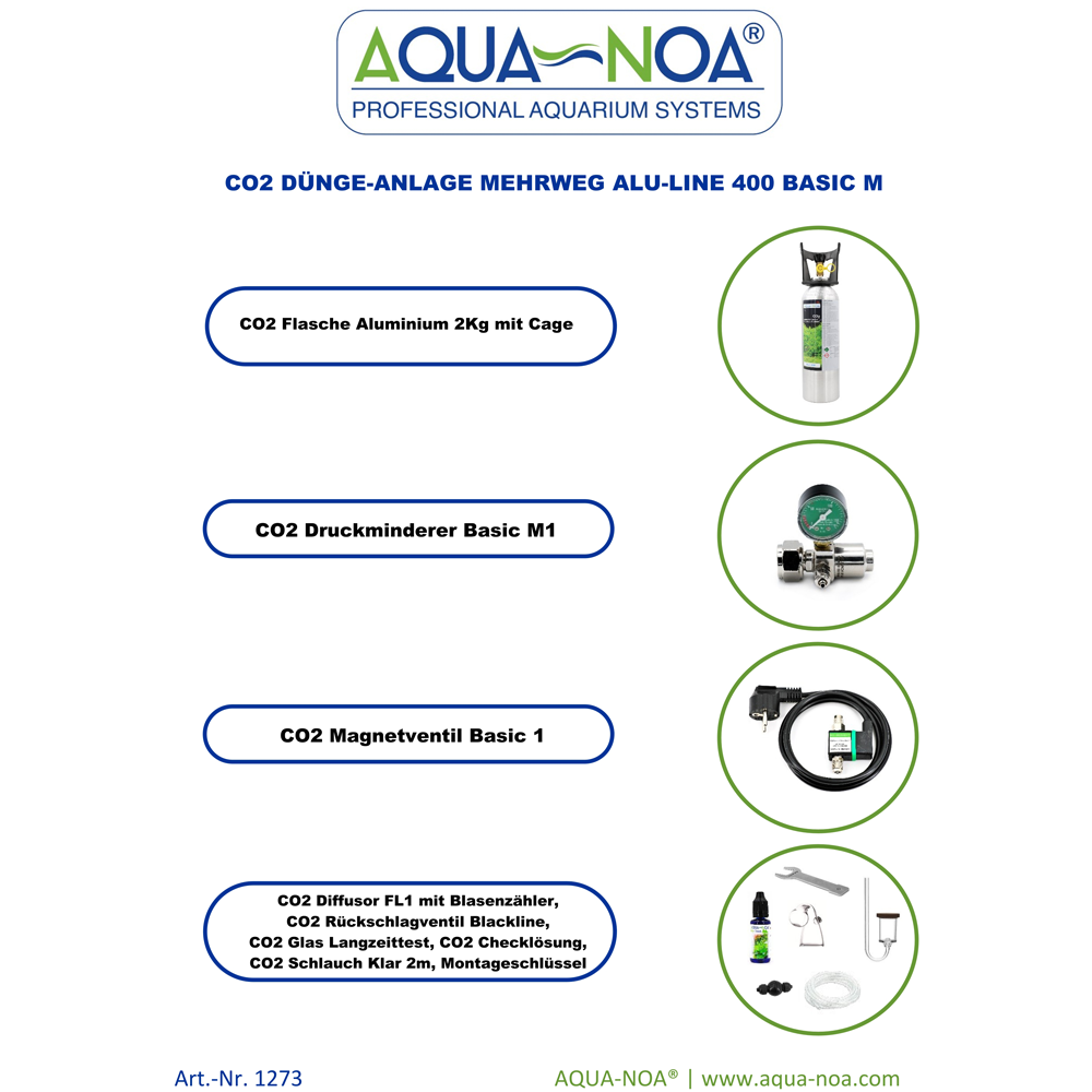 CO2 Dünge-Anlage Alu-Line 400 Basic M (1273)