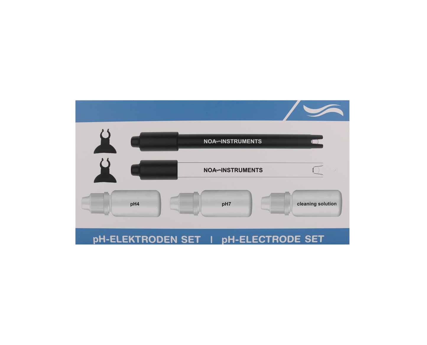 NOA-Instruments pH Elektroden-Set transparent (3032)