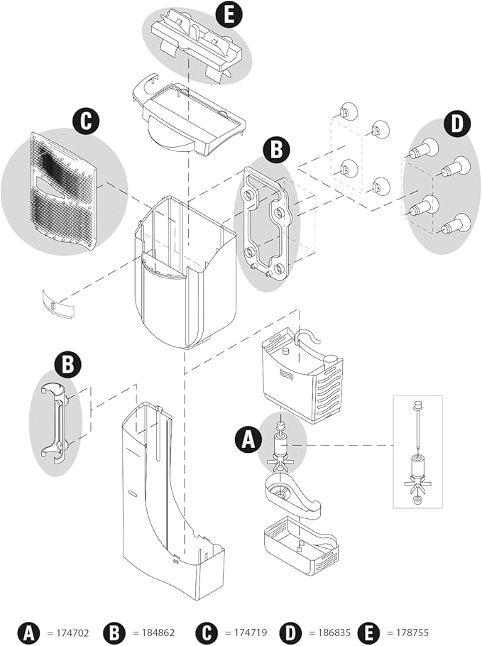 Tetratec Easy Crystal FilterBox 600 50-150L (ohne Verpackung)