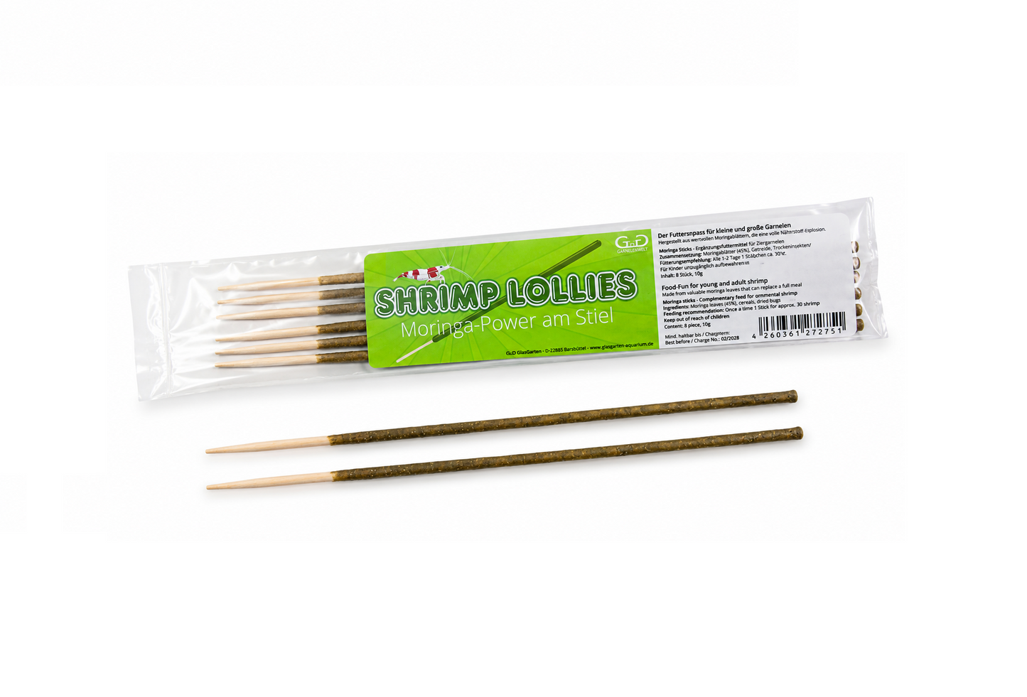 GlasGarten Shrimp Lollies | Garnelenlollys