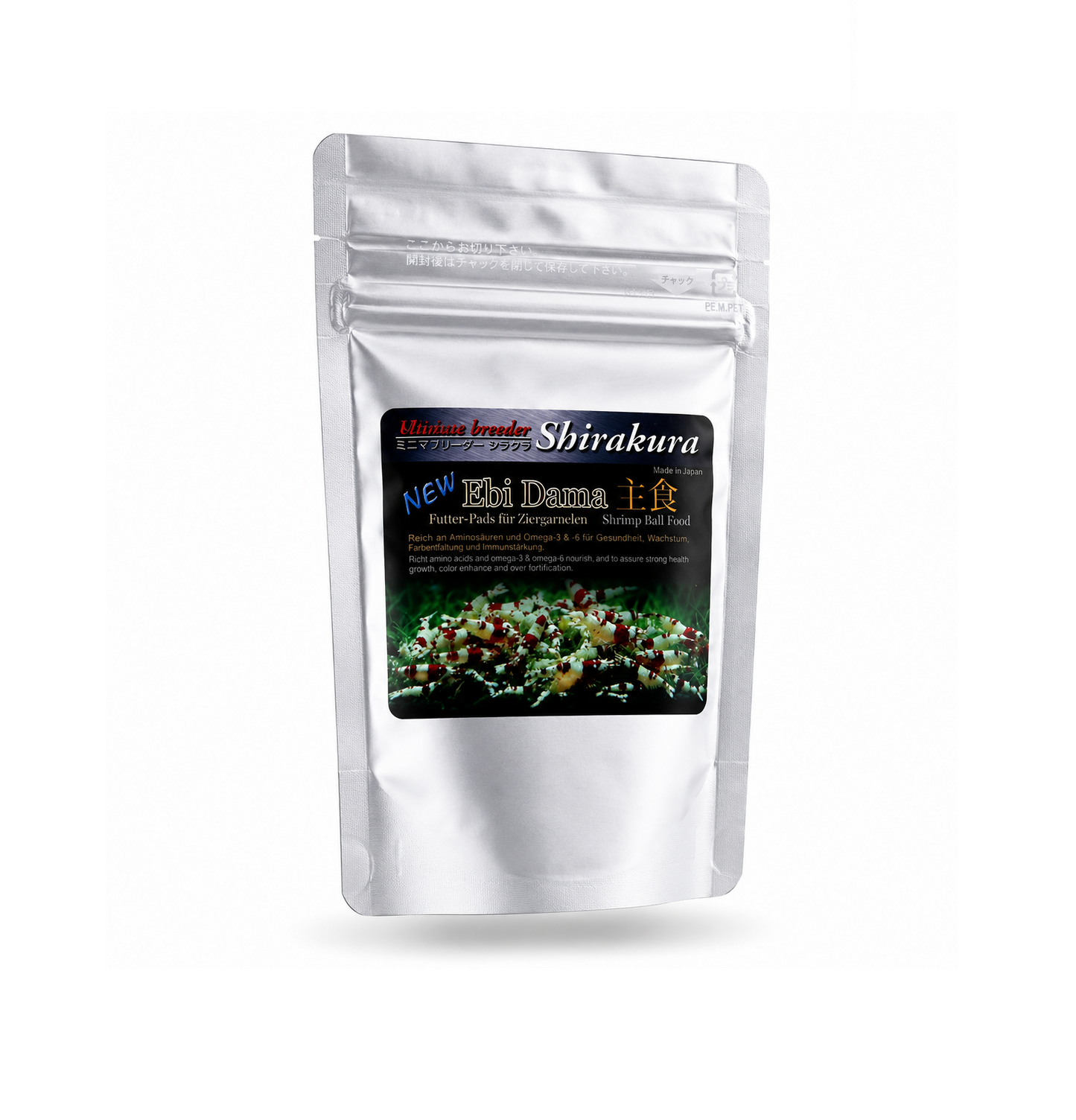 Shirakura Ebi Dama – Premium Hauptfutter für Garnelen & Krebse