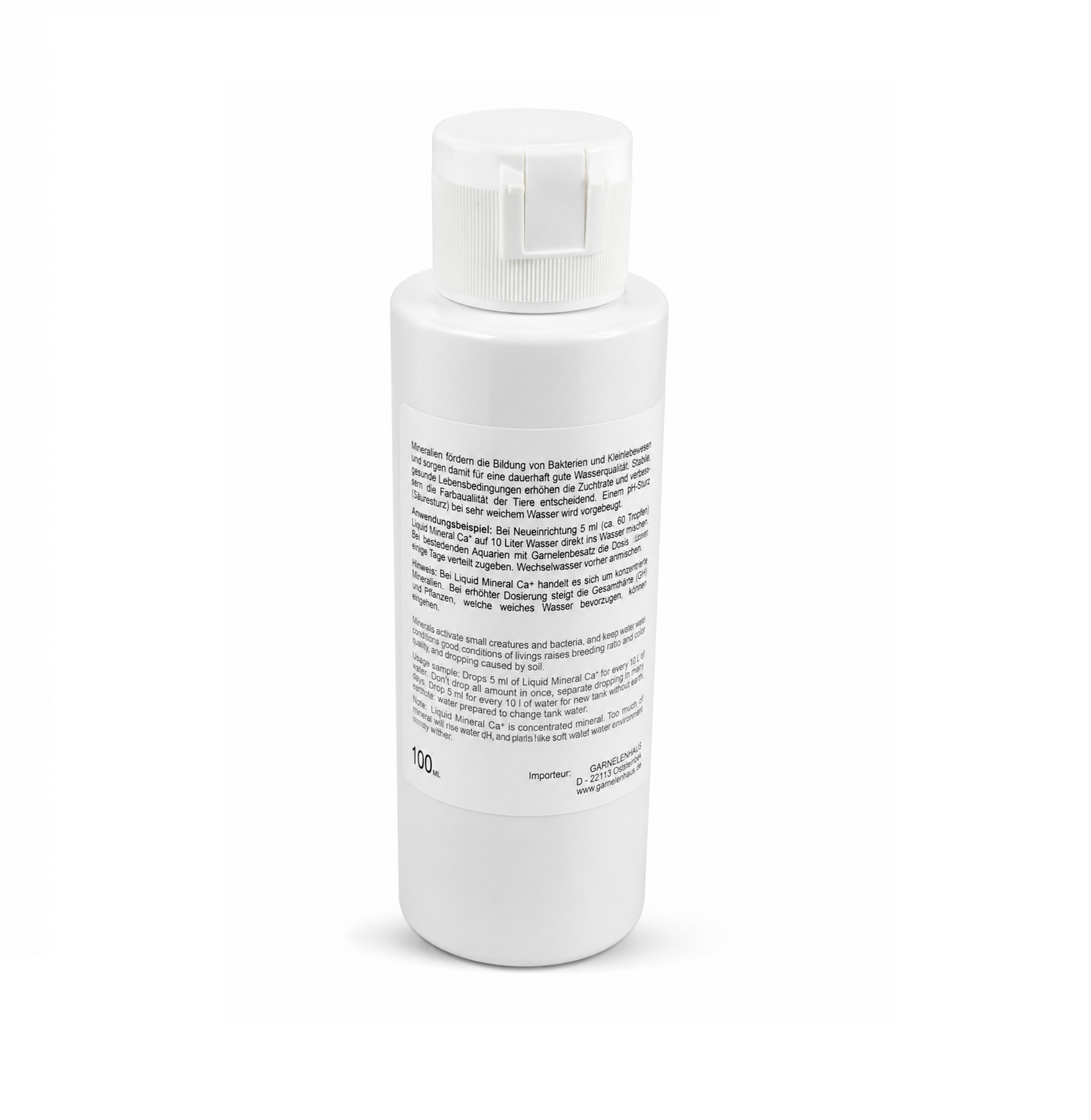 Shirakura Liquid Mineral Ca+ 100 ml | Mineralien für gesunde Garnelen