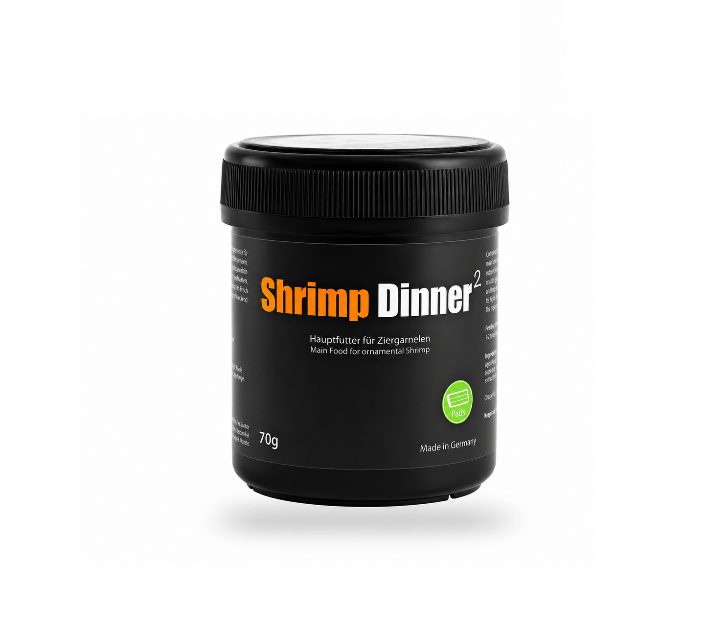 GlasGarten Shrimp Dinner 2 Pads – Hauptfutter für Ziergarnelen
