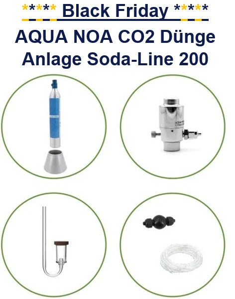 AQUA NOA CO2 Dünge Anlage Soda-Line 200