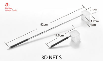 Chihiros Teleskopnetz 3D NET - Garnelen und Nanofische fangen