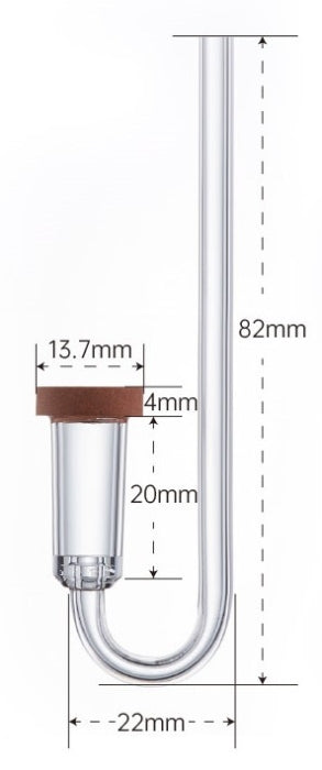 Chihiros Nano CO₂ Diffusor S bis 100 Liter