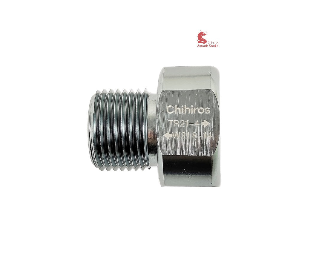 Chihiros CO₂-Soda Adapter - Mehrweg Druckminderer auf Soda Zylinder