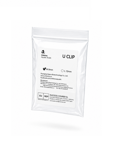 Chihiros U-Clip 4-teilig – Saubere Schlauchführung für 4/6 mm CO₂-Schläuche im Aquarium