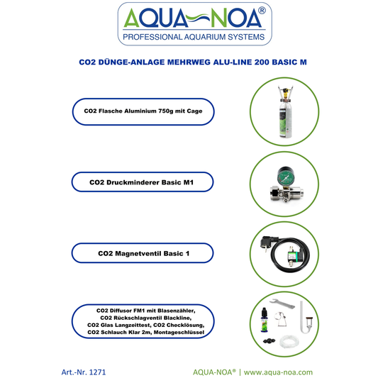 CO2 Dünge Anlage ALU-LINE 200 Basic M (1271)