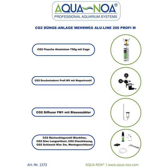 CO2 Dünge-Anlage Alu-Line 200 Profi M (1272)