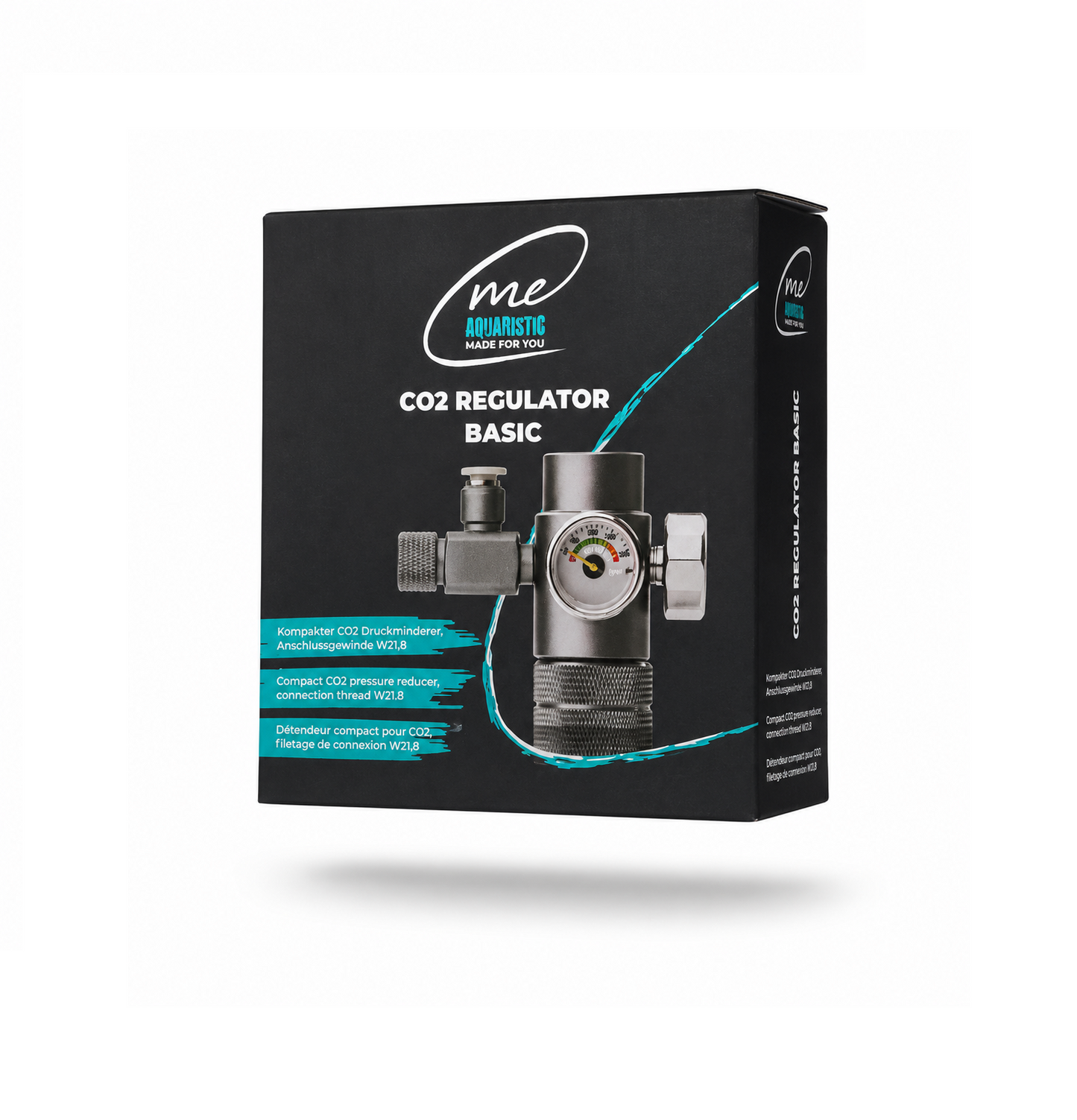 Me Aquaristic CO₂ Basic Druckminderer für Mehrweg CO₂ Flaschen