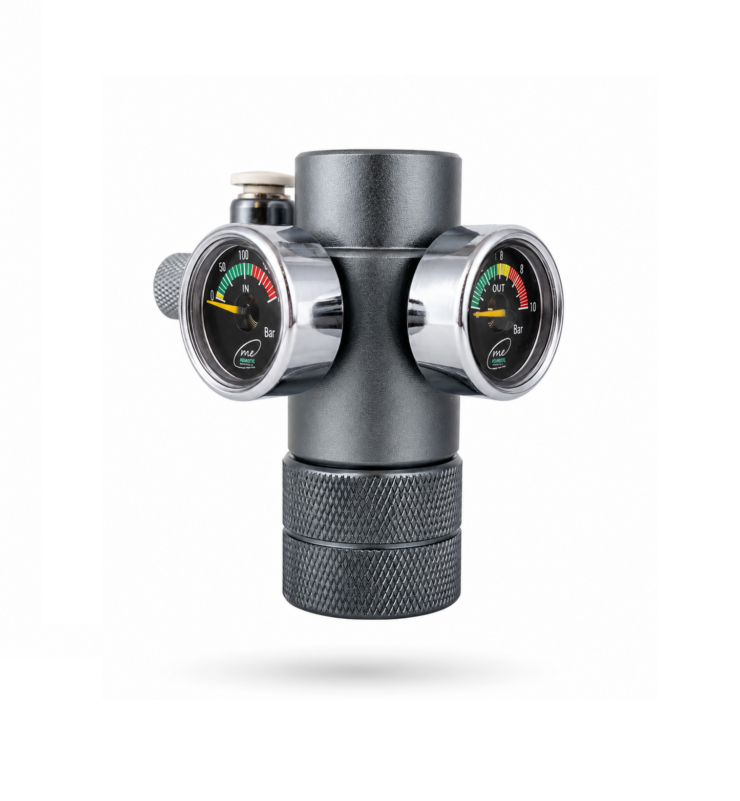 Me Aquaristic CO₂ Basic Druckminderer für Mehrweg CO₂ Flaschen