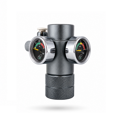 Me Aquaristic CO₂ Basic Druckminderer für Mehrweg CO₂ Flaschen