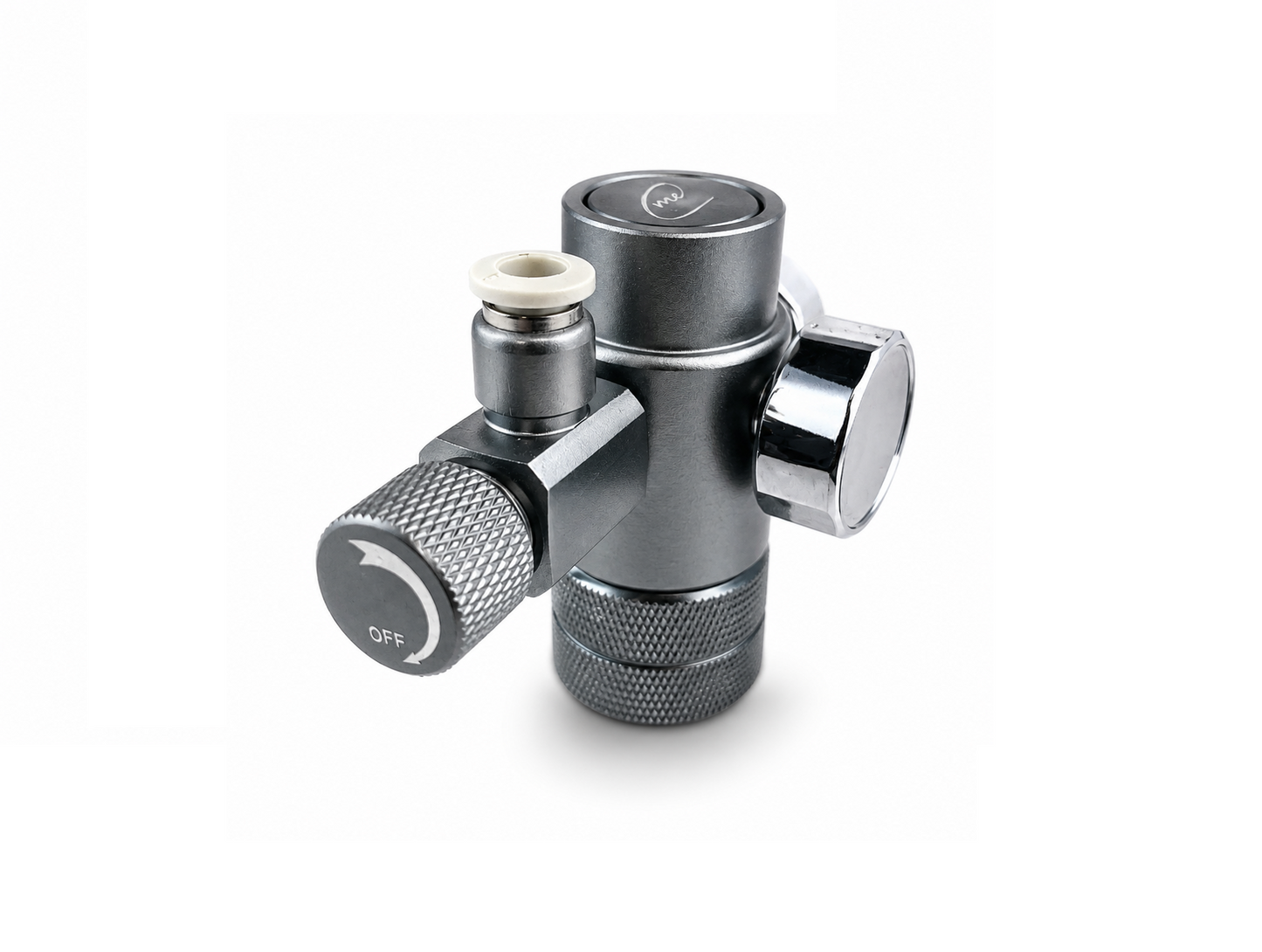 Me Aquaristic CO₂ Basic Druckminderer für Mehrweg CO₂ Flaschen