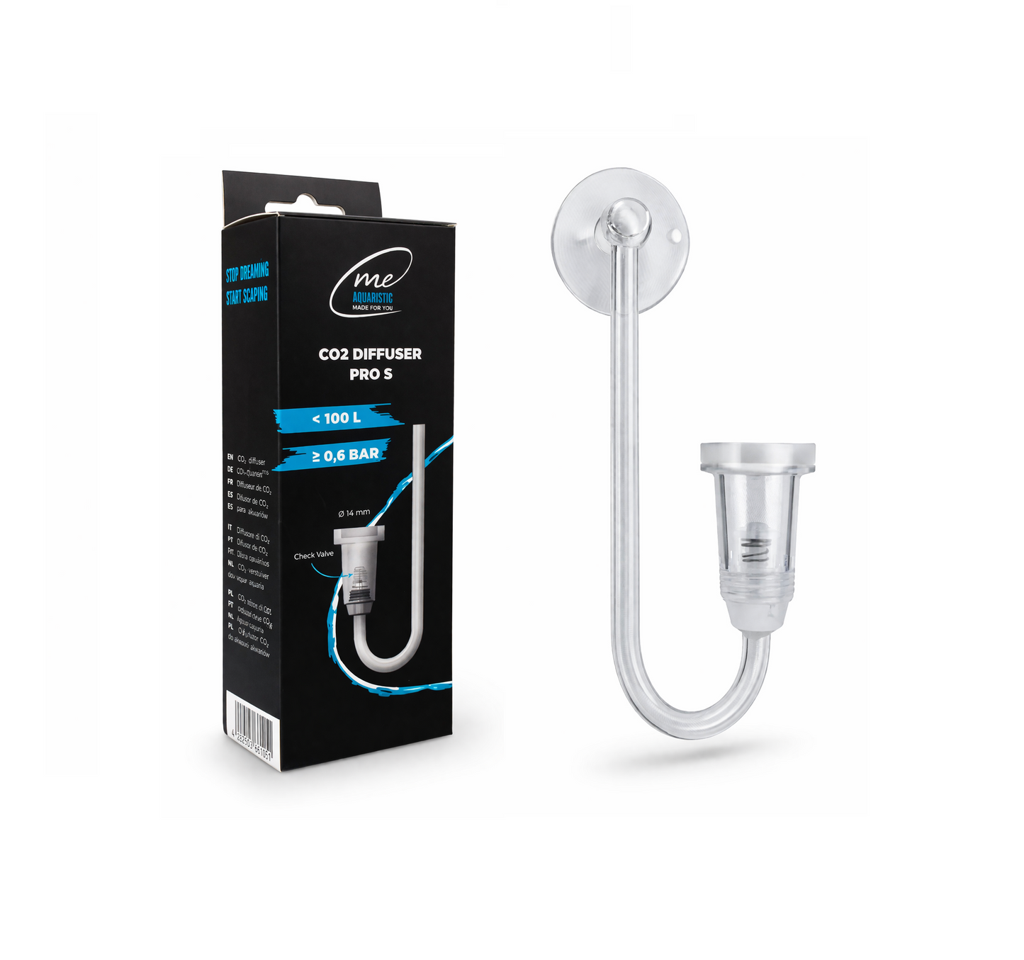 Me Aquaristic CO2 Diffuser Pro Serie