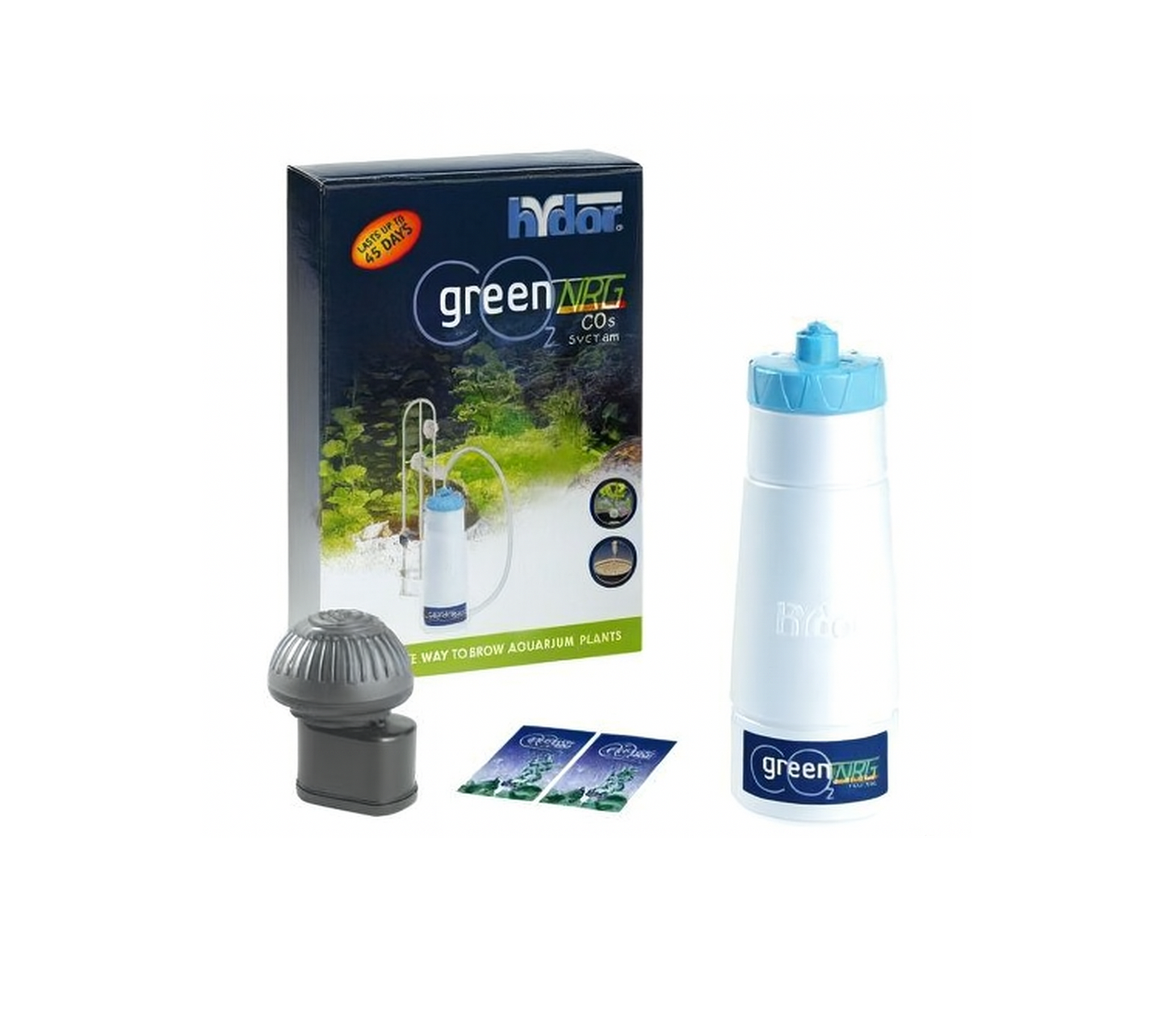 Hydor Green NRG CO₂ Anlage – CO₂-Düngesystem für Aquarien