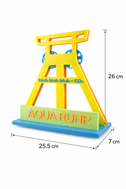 AQUA RUHR Förderturm GLOW