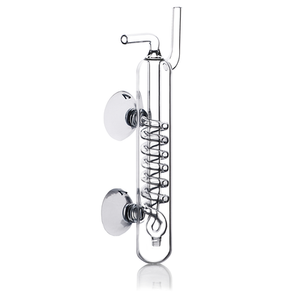 AQUA-NOA CO2 Blasenzähler Spiral mit 2 Sauger (7044)