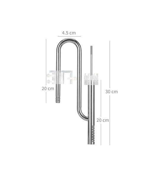 AQUA-NOA Skimmer Edelstahl (Filter Einlauf) 12/16|16/22 mm (7123|7124)
