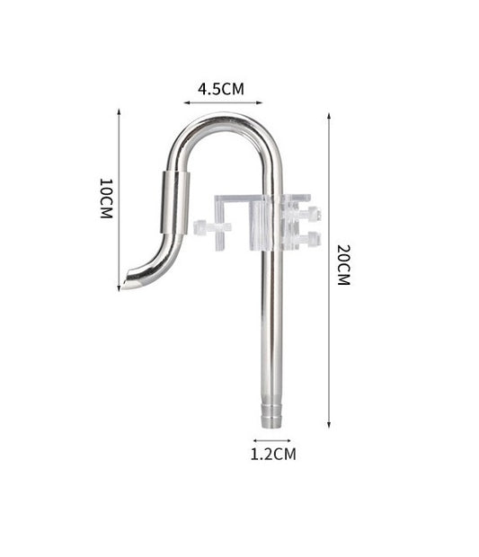AQUA-NOA Edelstahl (Filter Auslauf) 12/16|16/22 mm (7125|7126)