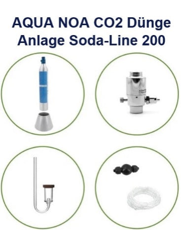 AQUA NOA CO2 Dünge Anlage Soda-Line 200