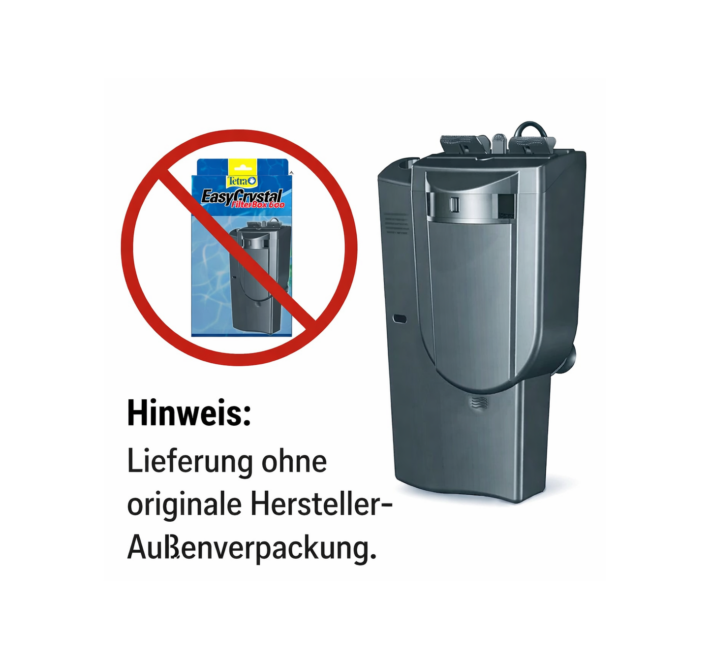 Tetratec Easy Crystal FilterBox 600 50-150L (ohne Verpackung)