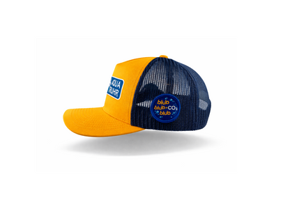 AQUA RUHR Trucker Cap im Snapback-Style "We Love CO2"| Ruhrpott | Förderturm