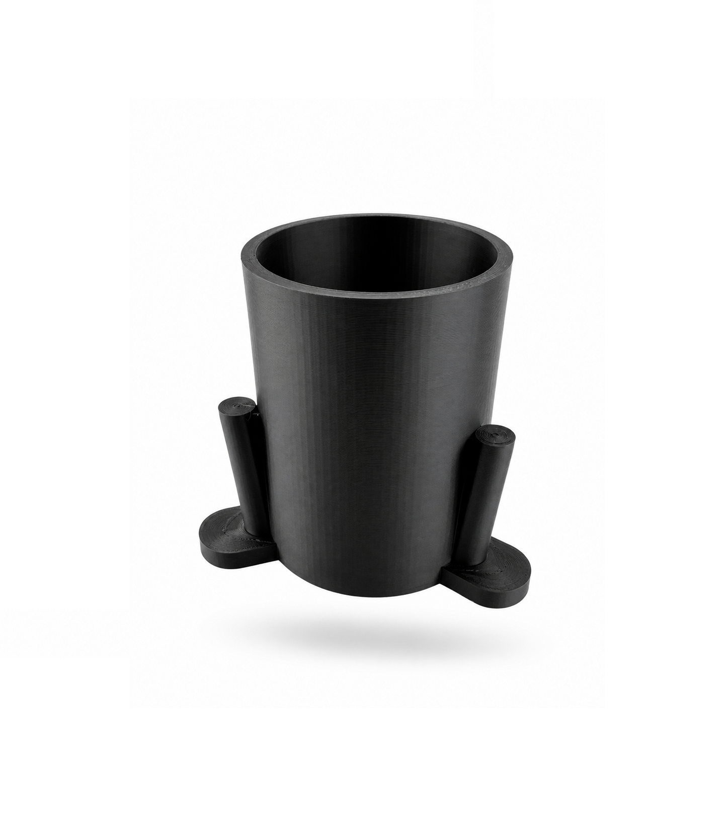 500g CO₂-Mehrwegflasche aus Alu inkl. gratis Standfuß