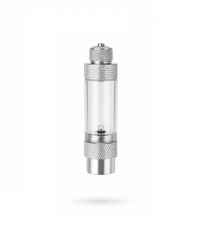 CO₂-Blasenzähler silber 2in1 - Eingang 1/8" Innengewinde