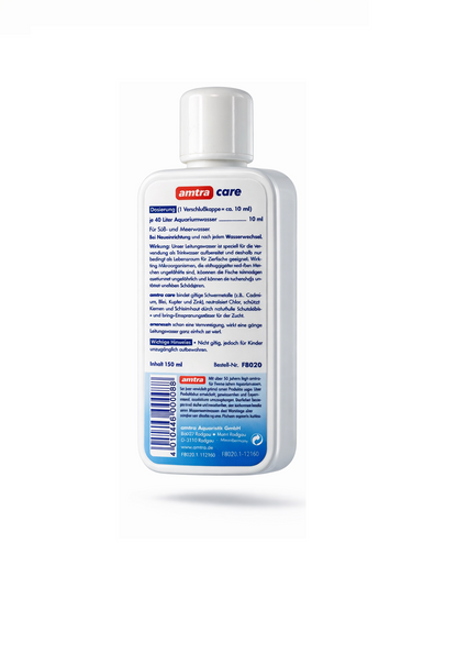 amtra system care – 150ml Wasserpflege für gesundes Aquariumwasser (26,60€/Liter)