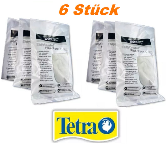 Tetra EasyCrystal Filter 1 x Pack C600 - 6 Stk.