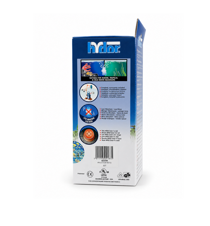 Hydor Ario Color 2 – Aquarium Luftpumpe mit LED Beleuchtung für 50–100 Liter