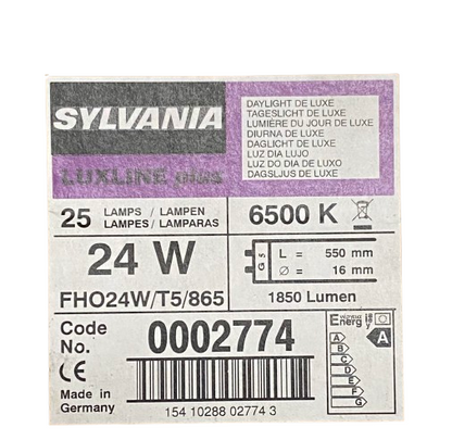 Sylvania Luxline Plus T5 FHO 24W/865 – 6.500 K Tageslichtweiß (G5)
