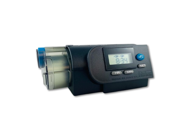 Hydor Mixo Fischfutterautomat für Aquarien – 90 ml, programmierbar, max. 2 Fütterungen pro Tag