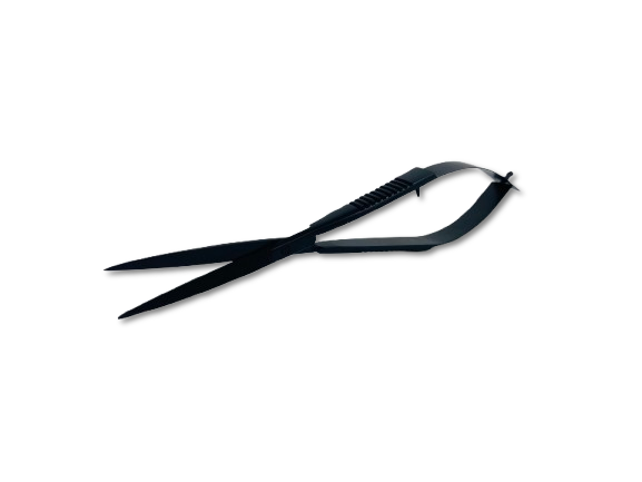 Gerade Federschere - Spring Scissors - schwarz