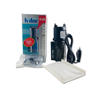 hYdor CRYSTAL DUO Innenfilter K10II | 20-50 Liter