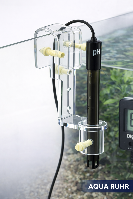 pH-Elektroden-Halterung aus Acryl für Aquarien