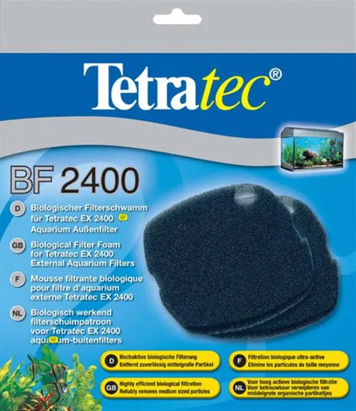 Tetra Tetratec Biologischer Filterschwamm BF 2400, Aquarium 2 St.