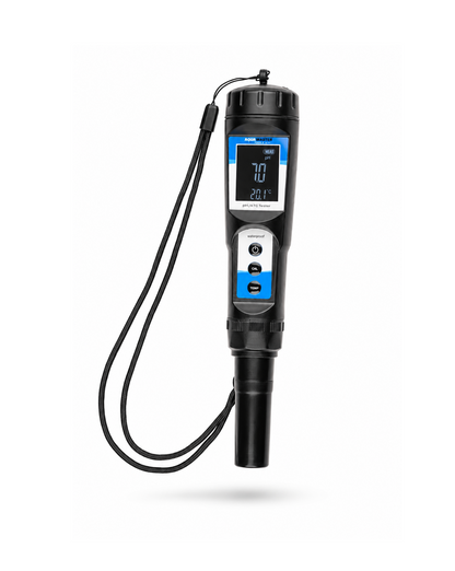 Aqua Master P110 Pro2 pH-, EC- & Temperaturmessgerät | Digitales Wasseranalysegerät für Aquarium, Hydroponik, Pool & Whirlpool