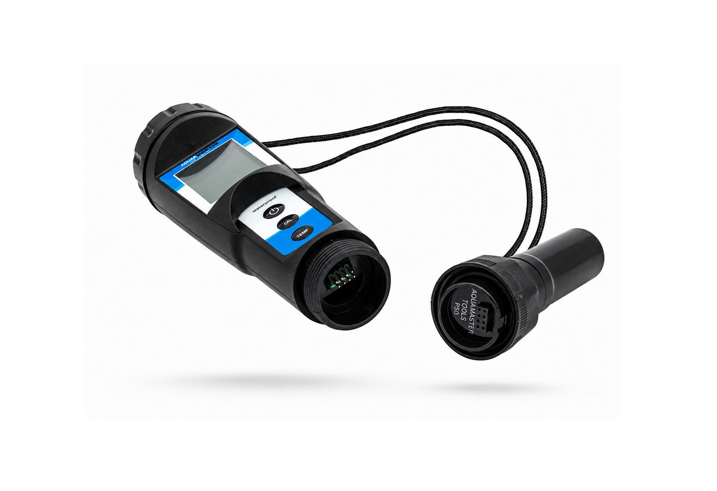 Aqua Master P110 Pro2 pH-, EC- & Temperaturmessgerät | Digitales Wasseranalysegerät für Aquarium, Hydroponik, Pool & Whirlpool