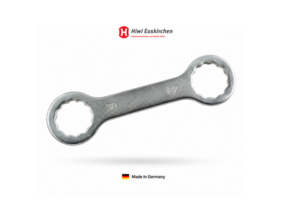Hiwi unverlierbarer Schlüssel 30/32 mm Druckminderer Ringschlüssel