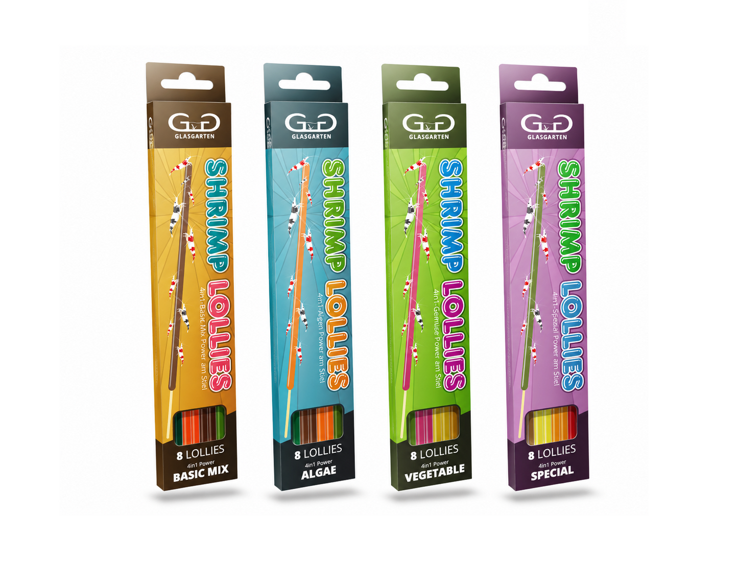 GlasGarten Shrimp Lollies 4in1 Power