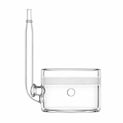 CO₂-Glas-Diffusor XL mit 2 Sauger - für Aquarien bis 450 L