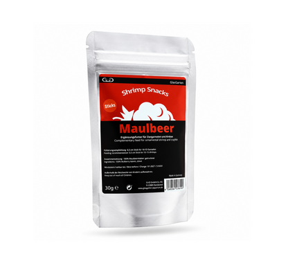 GlasGarten Shrimp Snacks | Natürliche Snacks für Garnelen, Krebse und Schnecken
