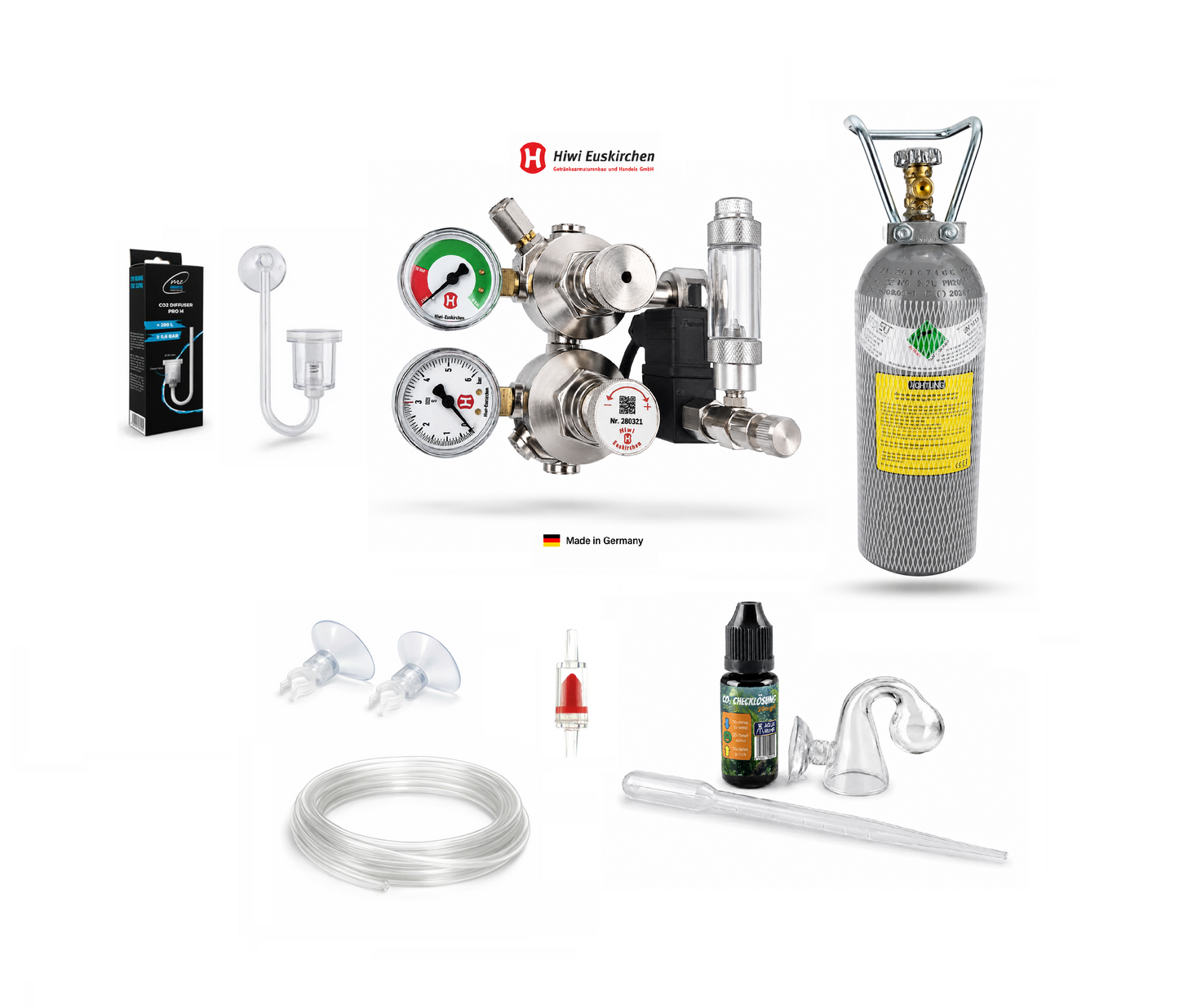 CO₂ Anlage | Mehrweg Anschluss | Konfigurator