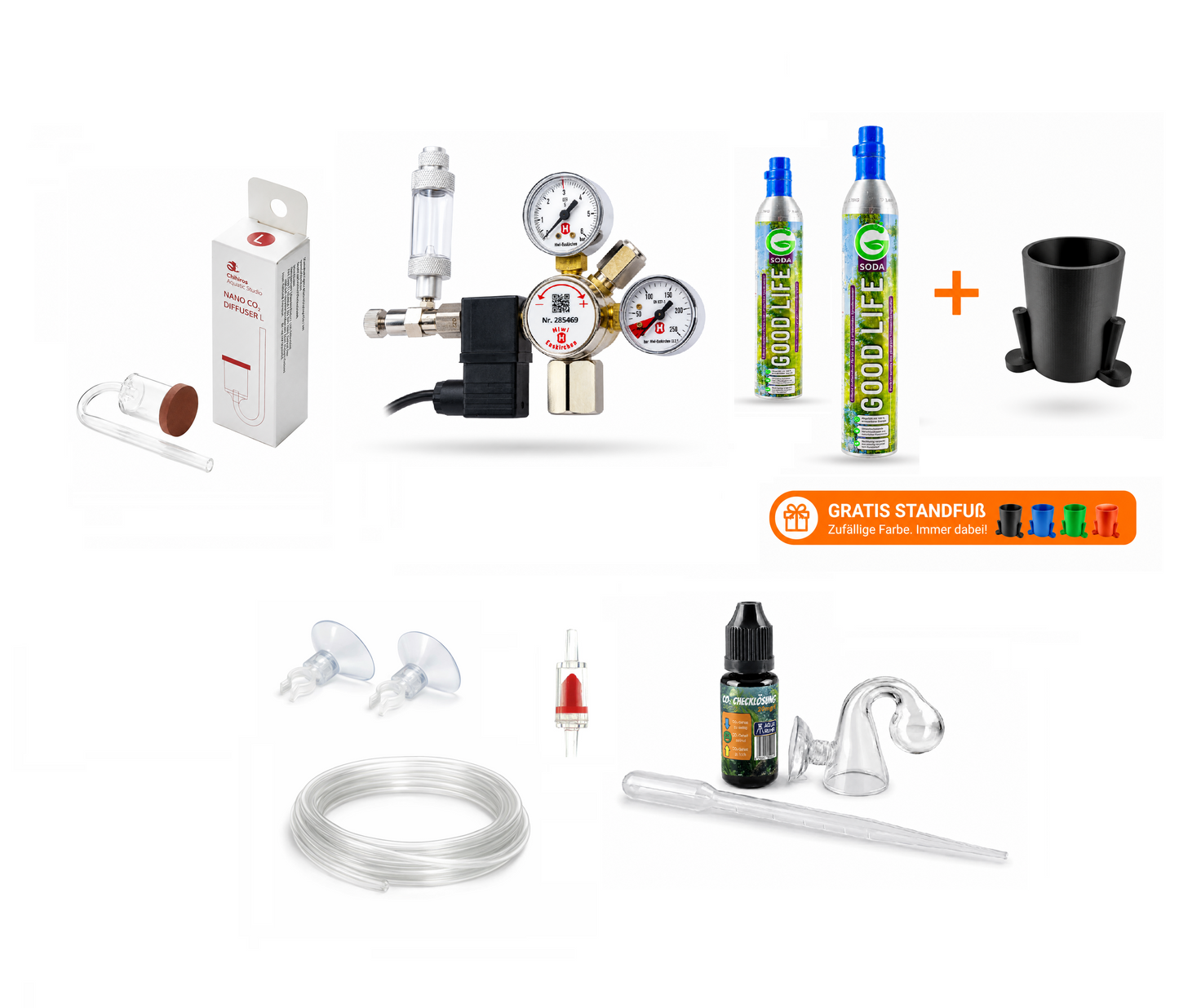 CO₂ Anlage | SODA Anschluss | Konfigurator