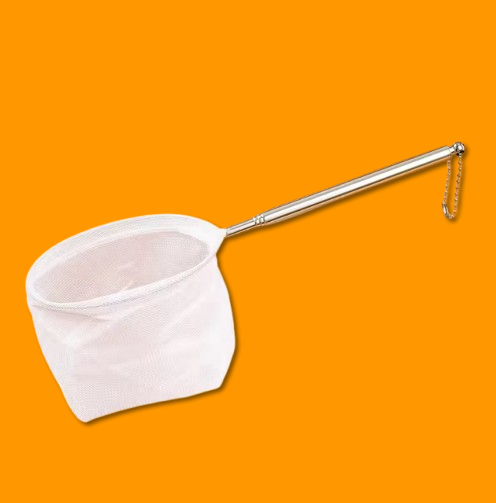 Garnelen-Kescher – teleskopierbar & feinmaschig (Variante A10 / B7)