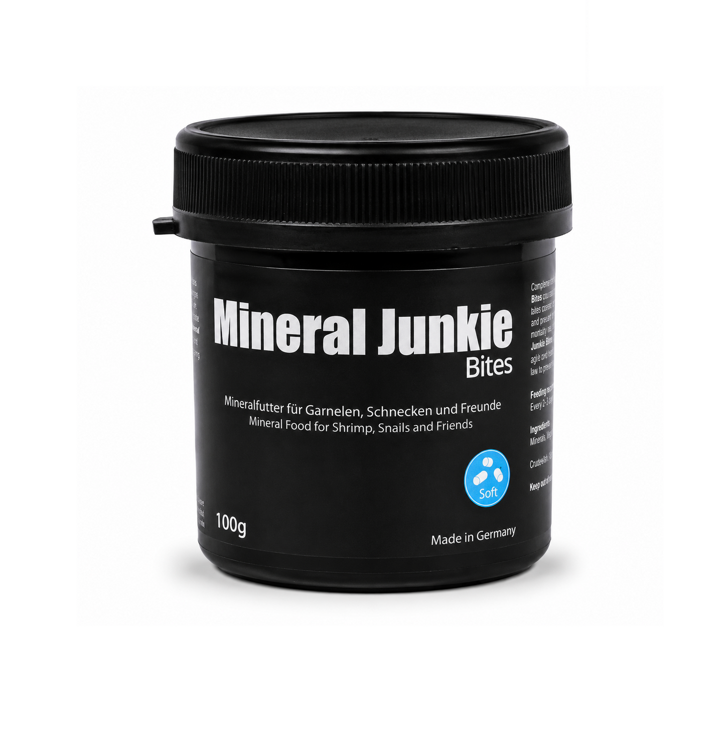 GlasGarten Mineral Junkie Bites | Mineralfutter für Garnelen
