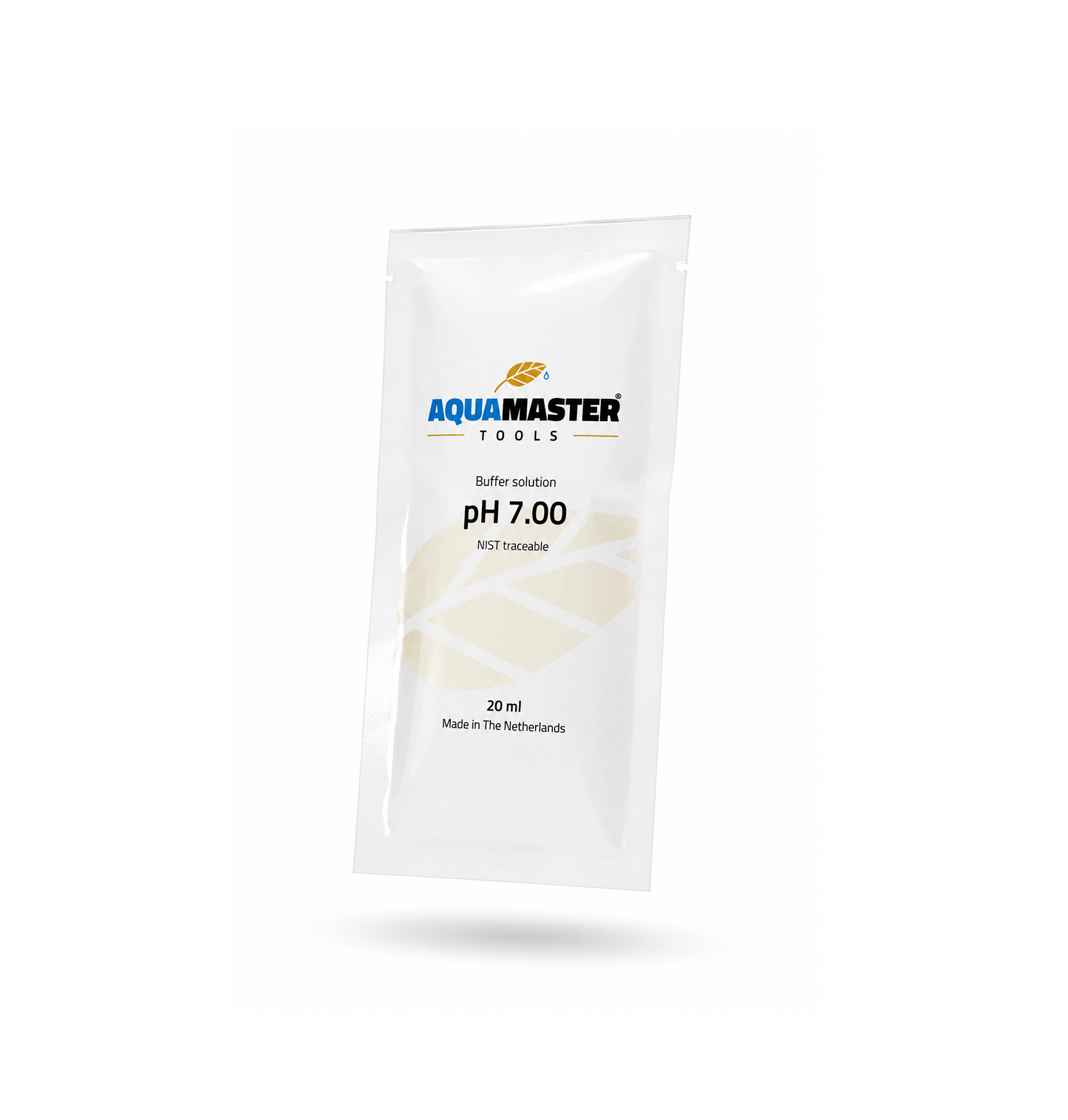 Aqua Master pH Elektroden Eichlösung | Kalibrierlösung pH 7,00 – 20 ml Beutel